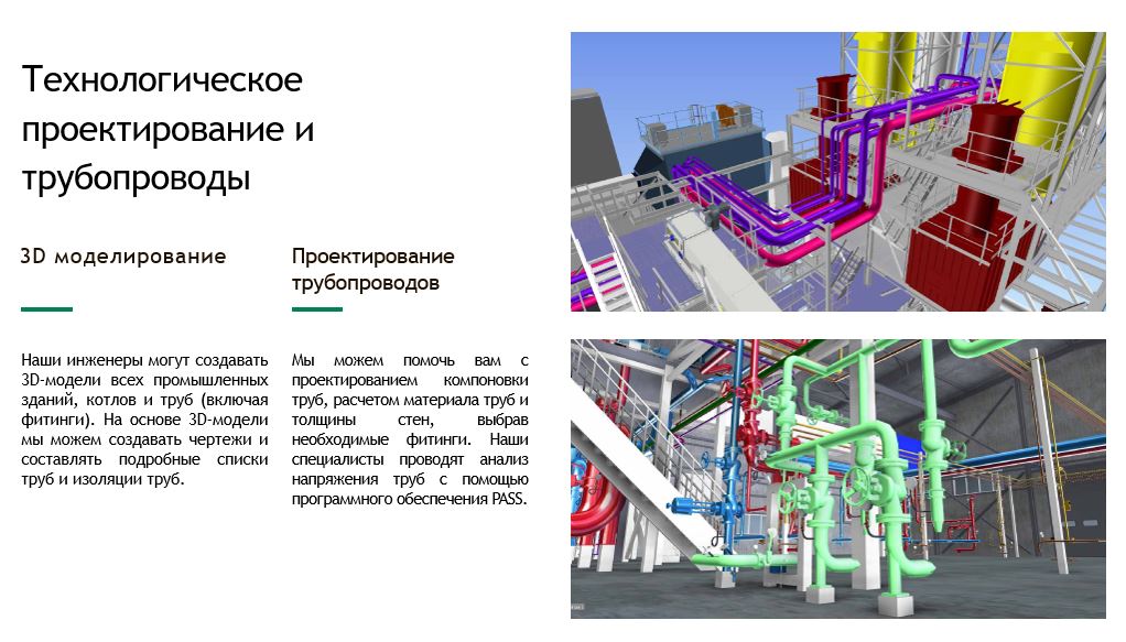 Технические решения, разработанные в BIM