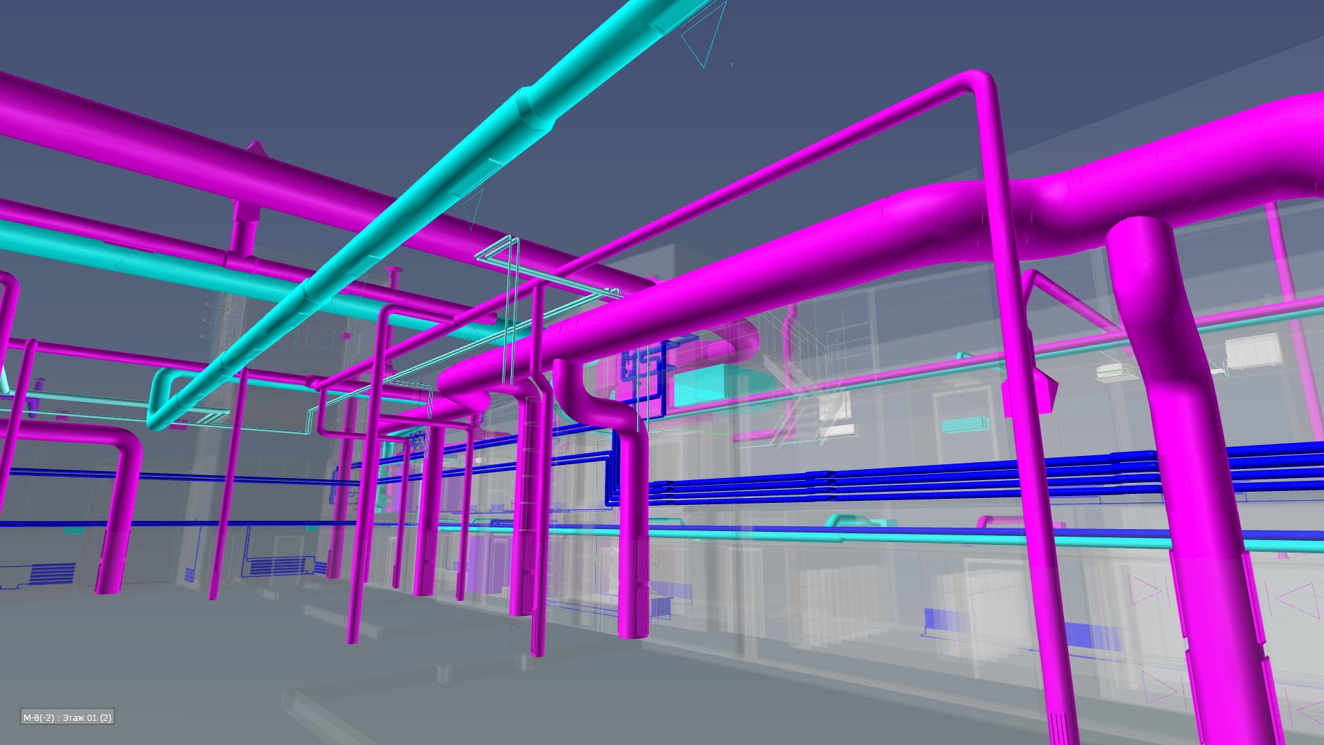 Технические решения, разработанные в BIM