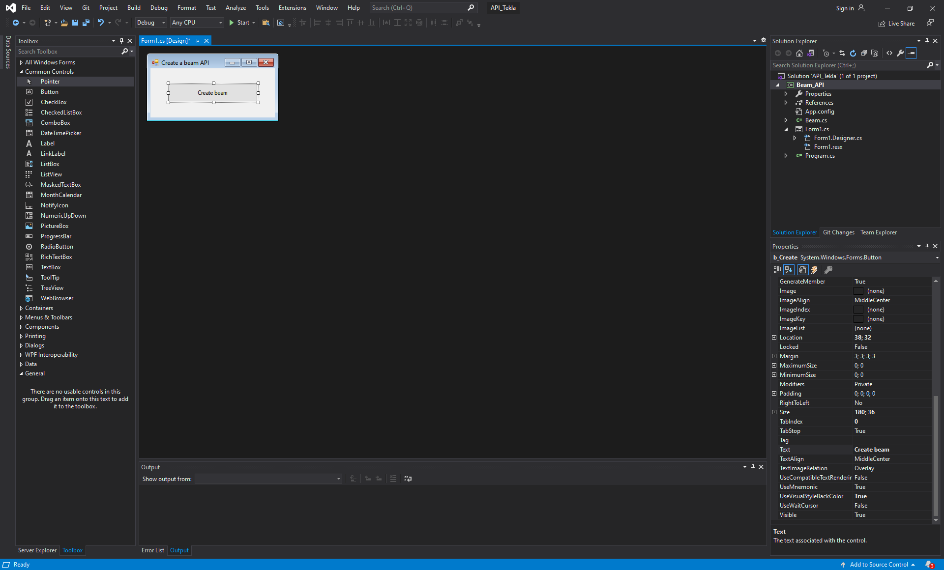 Приложения для Tekla Struсtures (Tekla Open API)